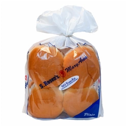 S. Rosen'S Plain Hamburger Buns