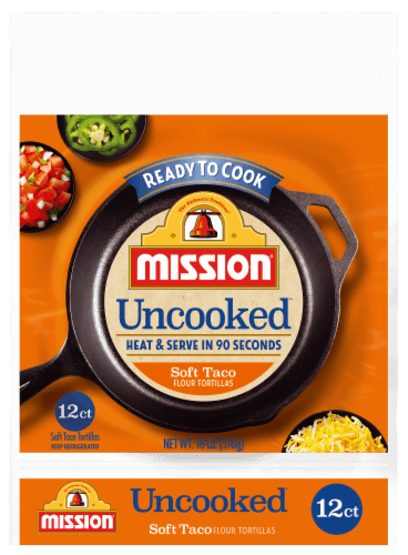 Mission Ready To Cook Flour Soft Taco Tortilla