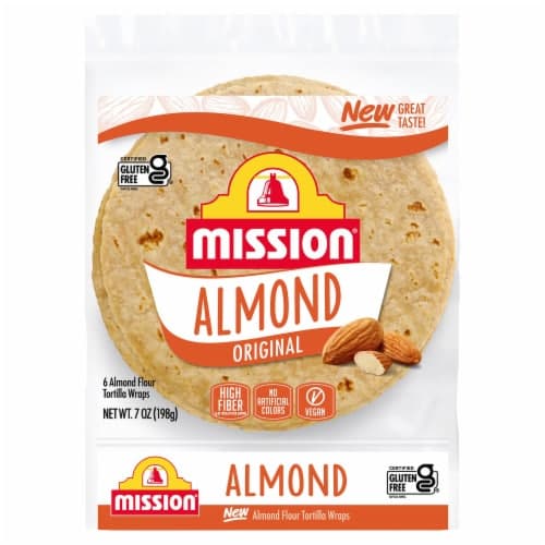 Is it Low FODMAP? Mission Original Almond Flour Tortilla Wraps