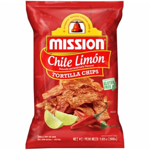 Mission Tortilla Chips, Chile Lemon