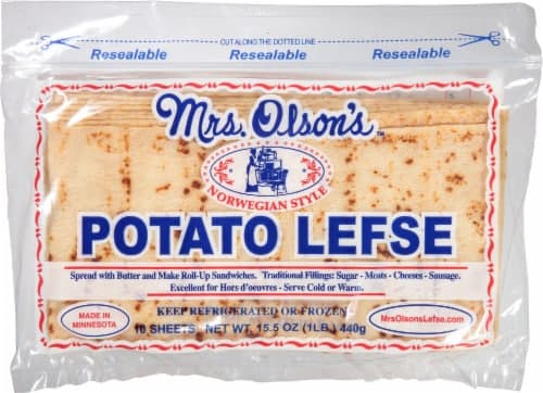 Mrs.Olson'S Potato Lefse