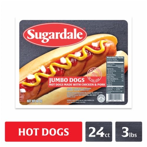 Sugardale Jumbo Hot Dogs