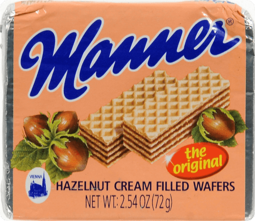 Manner Wafer Hazelnut Cream Filled