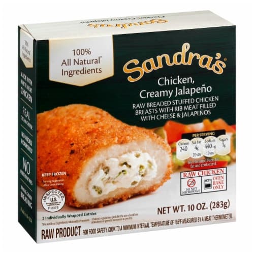 Sandras Stuffed Chicken Breasts, Chicken, Creamy Jalapeno