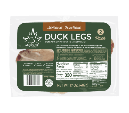 Maple Leaf Farms All Natural Duck Legs