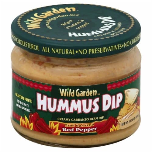 Wild Garden Hummus Dip, Fire Roasted Red Pepper