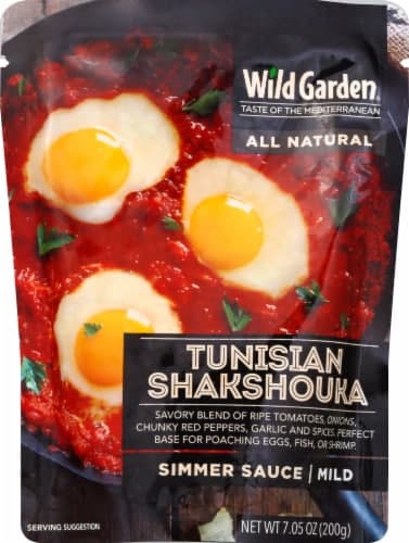 Wild Garden Simmer Sauce Tunisian Shakshouka Mild All Natural