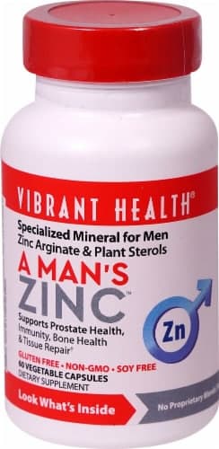 Vibrant Health A Man'S Zinc