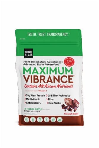 Vibrant Health Chocolate Chunk Maximum Vibrance Drink Powder