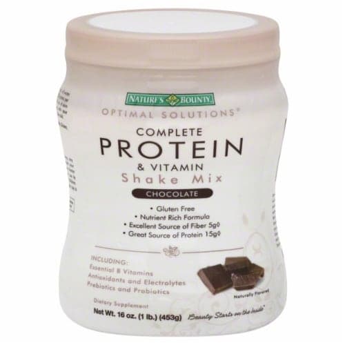 Nature'S Bounty Complete Protein & Vitamin Chocolate Shake Mix