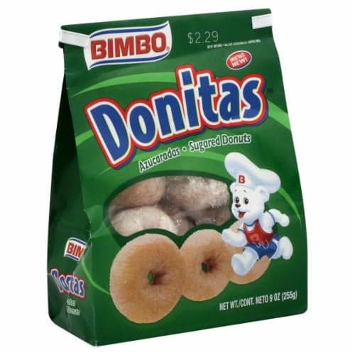 Bimbo Donitas Donuts, Sugared