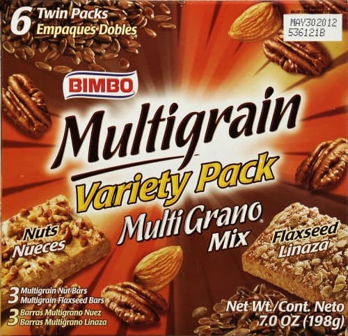 Bimbo Multigrain Bars Variety