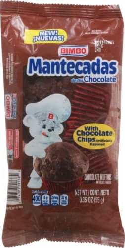 Bimbo Mantecadas Chocolate Muffins
