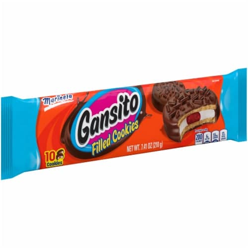 Marinela Gansito Filled Cookies With Chocolate Sprinkles