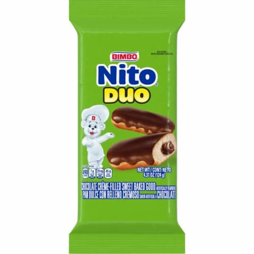Bimbo Nito Duo Chocolate Creme Filled Sweet Roll
