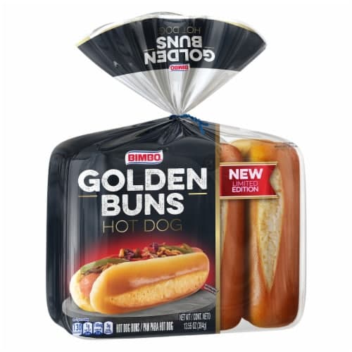 Bimbo Golden Hot Dog Buns