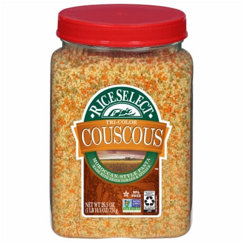 Rice Select Couscous Tri-Color Jar