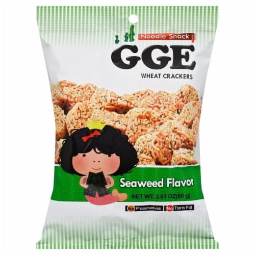 Gge Seaweed Flavor Wheat Crackers
