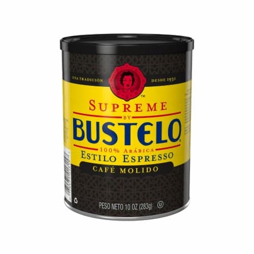 Cafe Bustelo Supreme Espresso Dark Roast Ground Coffee