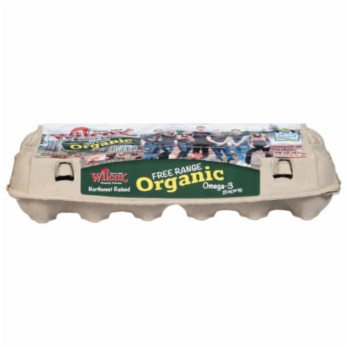 Wilcox Family Farms Organic Eggs Large Omega