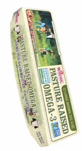 Wilcox Pasture-Raised Large Brown Omega-3 Eggs