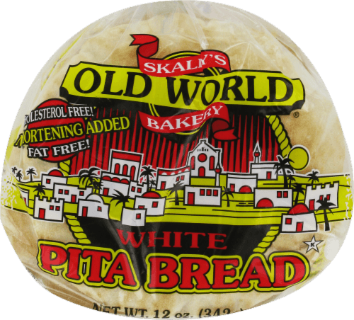 Old World Bakery White Pita Bread