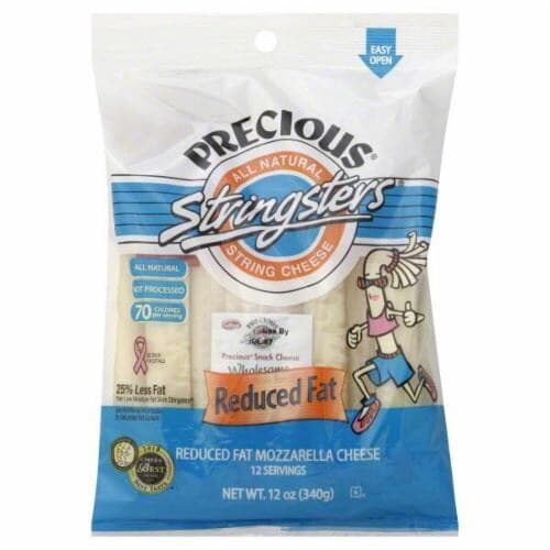 Precious, Stringsters - String Cheese, Reduced Fat