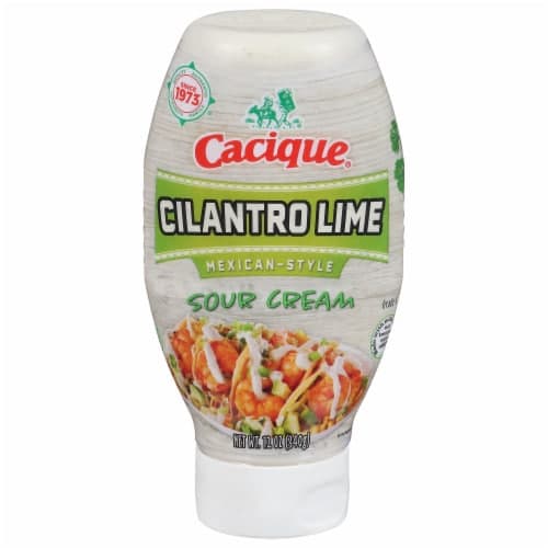 Cacique Mexican Style Cilantro Lime Sour Cream