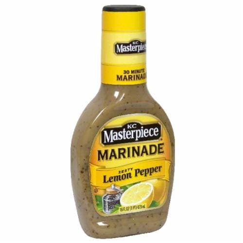 Kc Masterpiece Marinade, 30 Minute, Lemon & Cracked Pepper