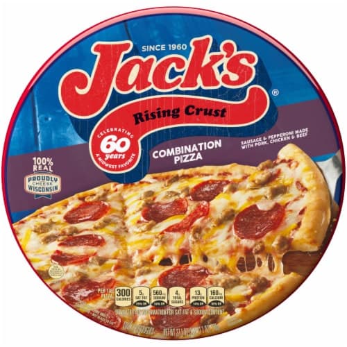 Jack'S Rising Crust Combination  Pizza