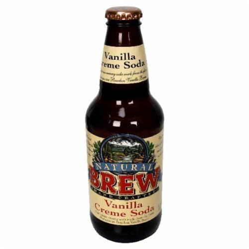 Natural Brew Soda, Vanilla Creme