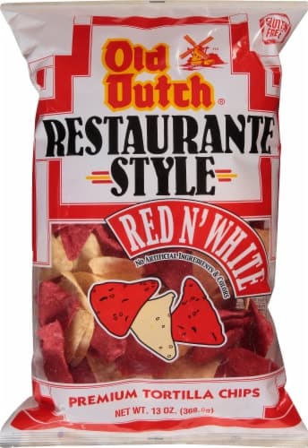 Old Dutch Restaurant Style Red N' White Premium Tortilla Chips