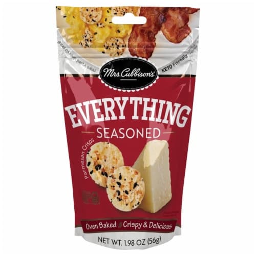 Mrs. Cubbison's Everything Seasoned Parmesan Crisps