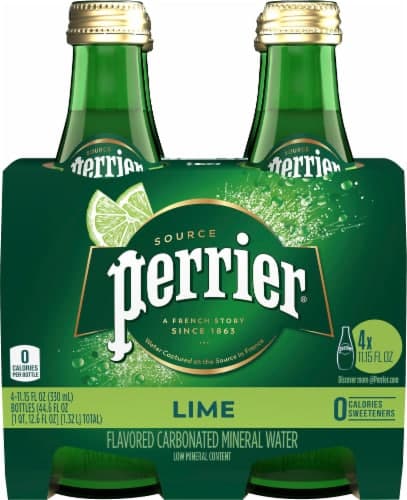 Perrier Lime Carbonated Mineral Water