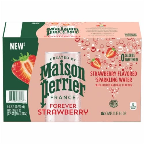 Maison Perrier Strawberry Flavored Sparkling Water