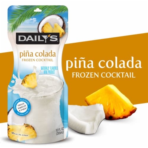 Daily'S Pina Colada  Cocktail Drink Pouch