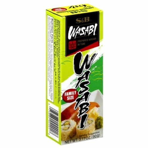 S & B Family Size Wasabi Prepared In Tube