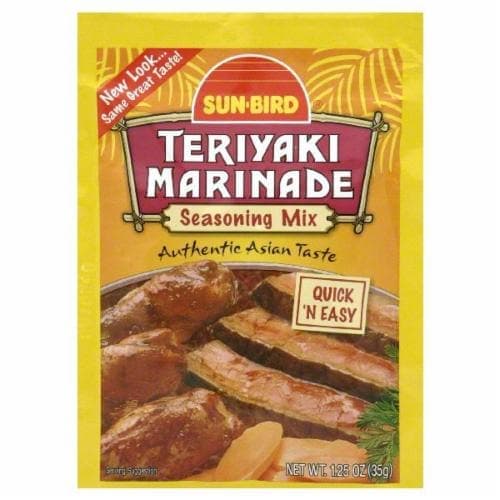 Sun Bird Seasoning Mix, Teriyaki Marinade