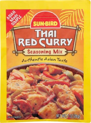 Sun Bird Seasoning Mix, Thai Red Curry