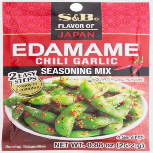 S&B Edamame Chili Garlic Mix