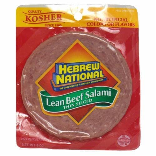 Hebrew National Kosher Beef Salami Lean