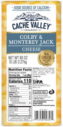 Cache Valley Colby-Jack Block Cheese