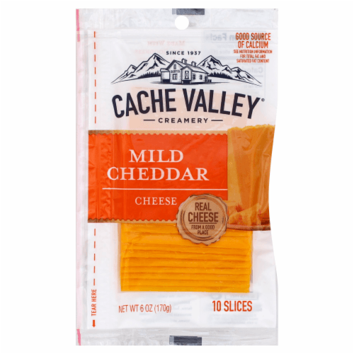 Cache Valley Mild Cheddar Sliced Cheese