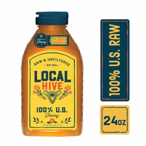 Local Hive 100% Us Honey