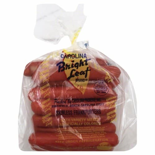 Bright Leaf Frankfurter, Skinless, Carolina