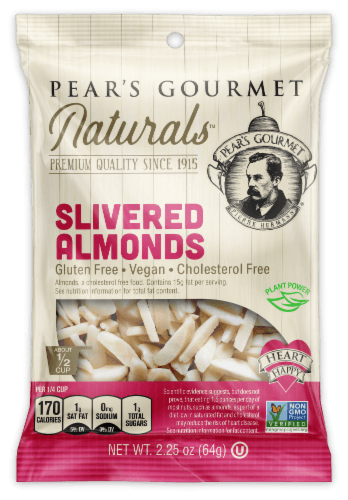Pear'S Gourmet Naturals Slivered Almonds