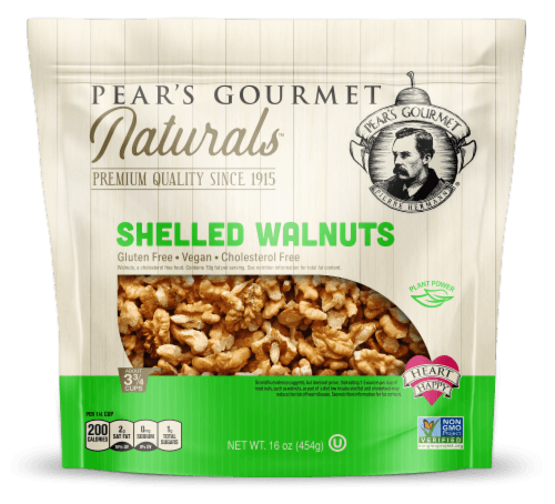 Pear'S Gourmet Naturals Shelled Walnuts