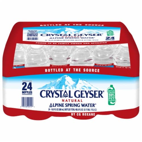 Crystal Geyser Spring Water Natural Alpine
