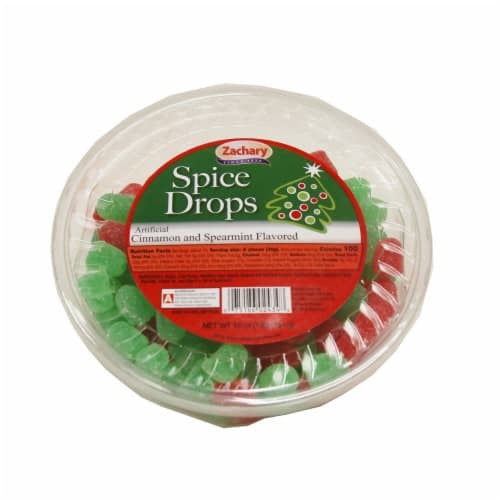 Zachary Cinnamon & Spearmint Flavored Spice Drops Holiday Candy