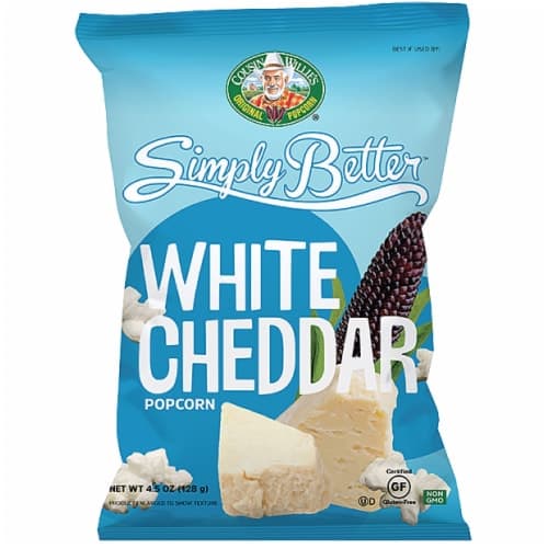 Cousin Willie'S Simply Better White Cheddar Popcorn
